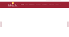 Desktop Screenshot of endorfer-hof.de